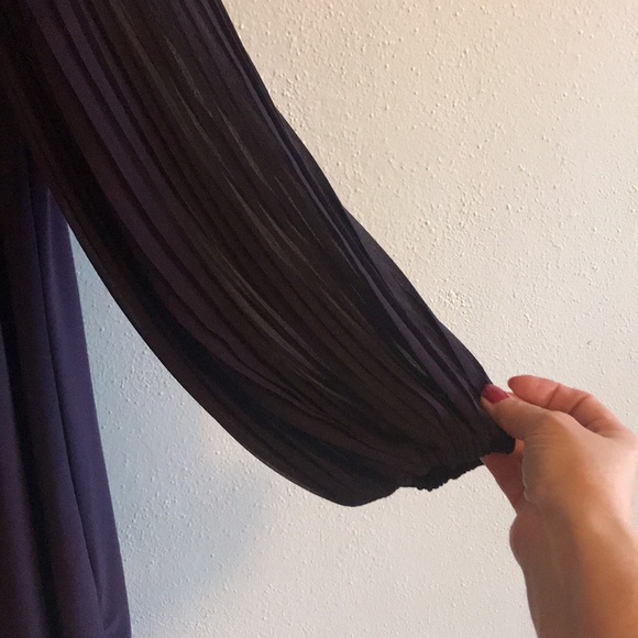 380) GLAM PURPLE DRESS (NEW!) 💜Beautiful - Picture 6 of 8